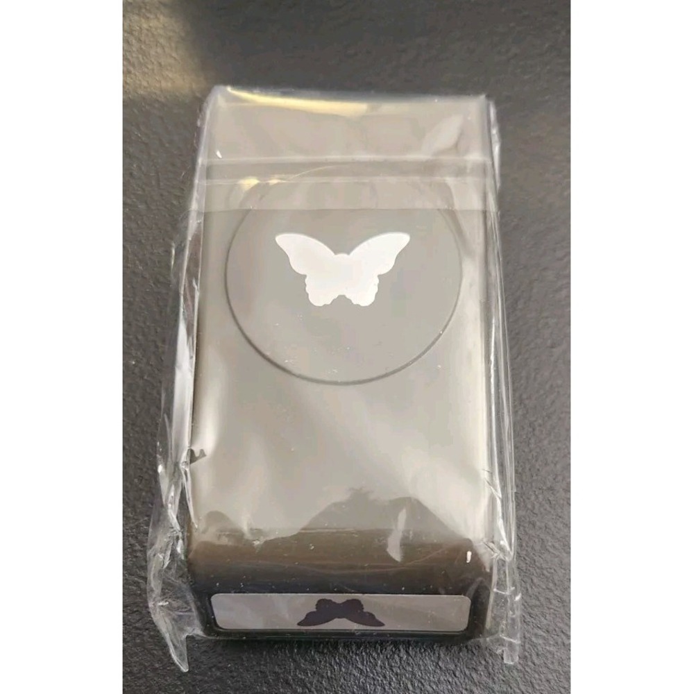 Stampin‎ Up BITTY BUTTERFLY Slim Lock Down Punch NEW Retired